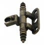 CERNIERA PER MOBILI ART. A0113 FINITURA BRONZO ANTICO PZ. 2 