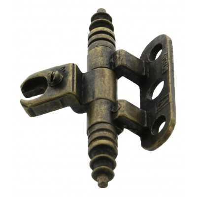 HINGE FOR FURNITURE ART. A0113 ANTIQUE BRONZE FINISH PCS. 2