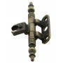 CERNIERA PER MOBILI ART. A0114 FINITURA BRONZO ANTICO PZ. 2 