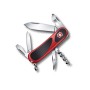 VICTORINOX MULTIPURPOSE EVOGRIP 10 RED BLACK CHEEK PADS MM. 85