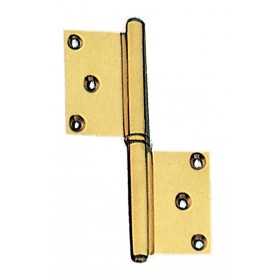 THICKNESS HINGES IN POLISHED BRASS MM. 100 SX PCS. 2