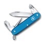 VICTORINOX MULTIPURPOSE PIONEER MM. 93 CHEEKS ALOX STEEL ACQUA