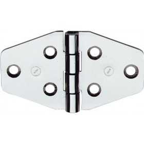 STAINLESS STEEL HINGES NAUTICA MM. 40x70 PCS. 2