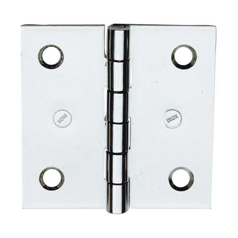 STAINLESS STEEL HINGES NAUTICA MM. 60x50 PCS. 2
