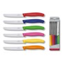 VICTORINOX SET OF CORRUGATED KITCHEN KNIVES SWISS CLASSIC PCS. 6