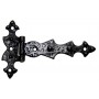 WROUGHT IRON HINGES ART.312 / C SHADED BLACK MM. 70x115 PCS. 2