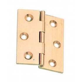 HINGES IN BROWN BRASS 1/2 NECK OB MM. 40X35 PCS. 2