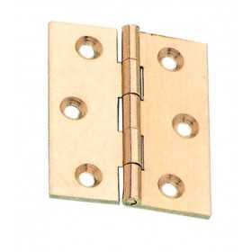 CERNIERE IN OTTONE FROFILATO COLLO PIANE O.S. MM. 60x50 PZ. 2 