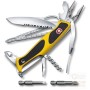 VICTORINOX WENGER RANGERGRIP BOATSMAN BLACK YELLOW CHEEK PADS