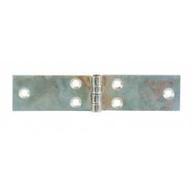 CERNIERE LUNGHE IN ACCIAIO ZINCATO PERNO FISSO MM. 180 PZ.2 