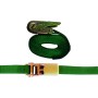 VIGOR CINGHIE SEMPLICI VERDE CON CRICCHETTO MT. 5 MM.25