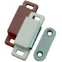 VIGOR RATCHET MAGNETIC RECTANGULAR PIASTRA 2 HOLES WHITE
