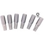 VIGOR INSERTS FOR FULL TORX-TI SCREWDRIVERS PCS. 6 TX-40X25MM