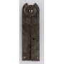 HEAVY IRON HINGES FOR PAINTED STEEL SHELLS Cm. 18 PCS. 2