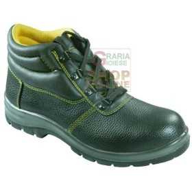 VIGOR CLASSIC SAFETY SHOES HIGH BLACK SIZE 38 TO 47