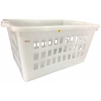 CESTA DEL PANE BIANCA LT. 60 CM. 64x42x35 