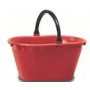 OVAL BASKET WITH PLASTIC HANDLE LT. 20 50x30x24 ICS