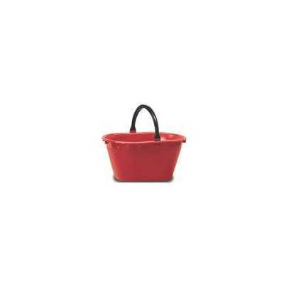 OVAL BASKET WITH PLASTIC HANDLE LT. 20 50x30x24 ICS