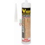 VIGOR SILICONE SEALANT ACRYLMURO WHITE ROUGH ML. 300