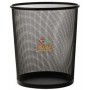 CESTINO GETTACARTE COLORE NERO PER UFFICIO CM. 27X30 H 