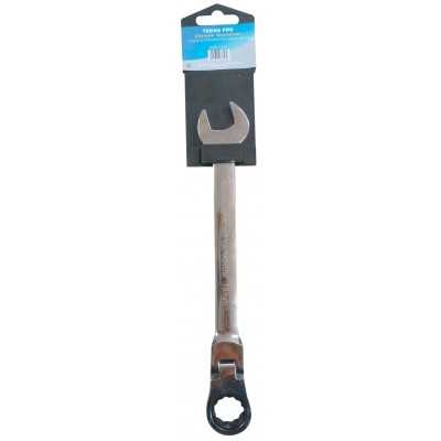 RATCHET WRENCH IN CHROME STEEL WITH ARTICULATED HEADS GR. 10