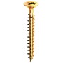 WOOD SCREWS IN BRASS-PLATED STEEL TE TP 2,5x12 PCS. 50