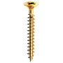 VITI A LEGNO IN ACCIAIO OTTONATO TE TP 3x25 PZ. 50