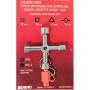 UNIVERSAL KEY FOR OPENING COUNTER BOXES