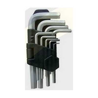 HEX WRENCHES PCS. 9 MM. 1,5 - 10 CHROME VANADIUM
