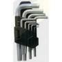 HEX WRENCHES PCS. 9 MM. 1,5 - 10 CHROME VANADIUM