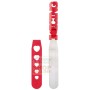 ZEAL STAINLESS STEEL FLEXIBLE SPATULA WITH HEART BLADE COVER CM. 22.5