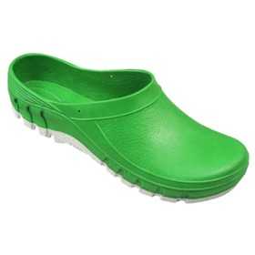 ZOCCOLI PVC VERDE CALOSCIE SUOLA RIGIDA TG. 36 AL 47