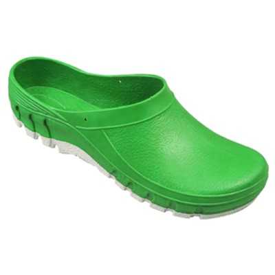 ZOCCOLI PVC VERDE CALOSCIE SUOLA RIGIDA TG. 36 AL 47