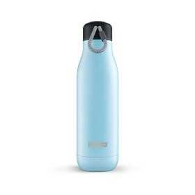 ZOKU Stainless Steel Bottle L Large Blue Thermal Bottle ml. 750