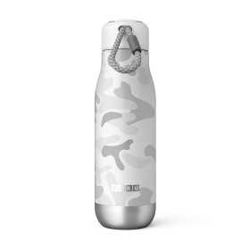 ZOKU Stainless Steel Bottle M Medium Thermal Bottle White Camo