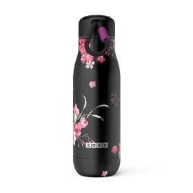 ZOKU Stainless Steel Bottle M Medium Midnight floral color