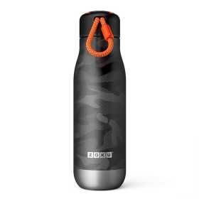 ZOKU Stainless Steel Bottle M Medium Thermal Bottle Black Camo