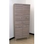 COLONNA ANTONELLA con 4 ANTE E 1 CASSETTO cm. 66x33x160h.