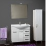 COLONNA CLAUDIA CON 1 ANTA cm. 33x33x160h. B.CO PORT.