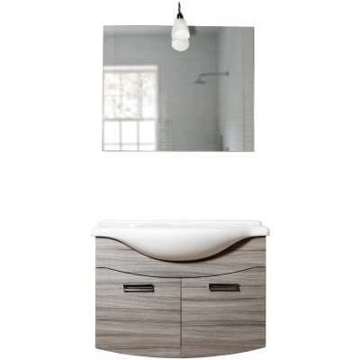 MOBILE BAGNO SOSPESO IRIS cm.85 PALISSANDRO
