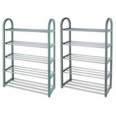 SCARPIERA 5 RIPIANI PER 15 PAIA cm. 57x18x81h.