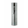 KIT COLONNA BAGNO ARUBA CON 2 ANTE cm. 30x25x150h. CEMENTO
