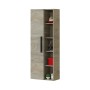 KIT COLONNA BAGNO ATHENA CON 1 ANTA E 1 VANO cm. 51x25x135h.