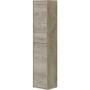 KIT COLONNA BAGNO DAKOTA CON 2 ANTE cm. 30x26x140h. ROVERE