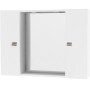 SPECCHIO DA BAGNO MODULO 198 CON 2 ANTE BIANCO