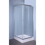 BOX DOCCIA CRISTALLO TRASPARENTE mm.4 cm. 80x80 IGLO4