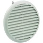 GRIGLIA AERAZIONE ABS CON RETE TONDE TUR 125 B 80-145 MM.