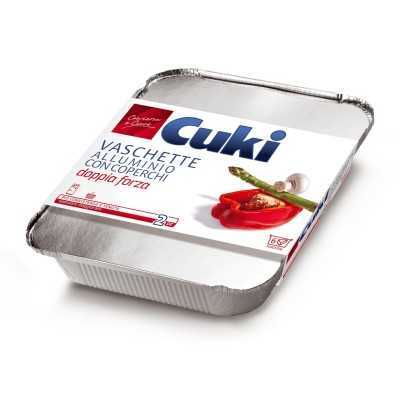 CUKI VASCHETTA ALLUMINIO CON COPERCHIO CALDO/GELO R31 PZ. 5