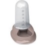 CHIC BOWL DOUBLE FUNCTION WATER-FOOD TAUPE 0.8 LT