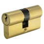 YALE CILINDRO SAGOMATO 210 OTTONE CON 3 CHIAVI CAMMA DIN MM 62